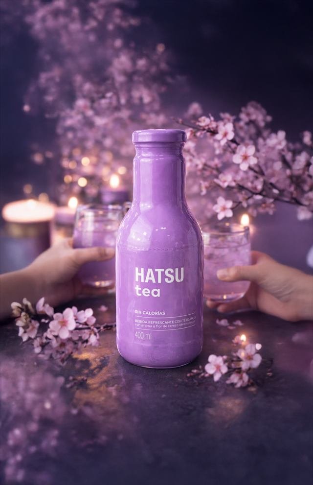 Hatsu Tea — arte de producto